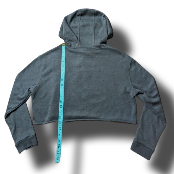 The Rolling 😛 Stones Crop Top Hoodie - Picture 6 of 9